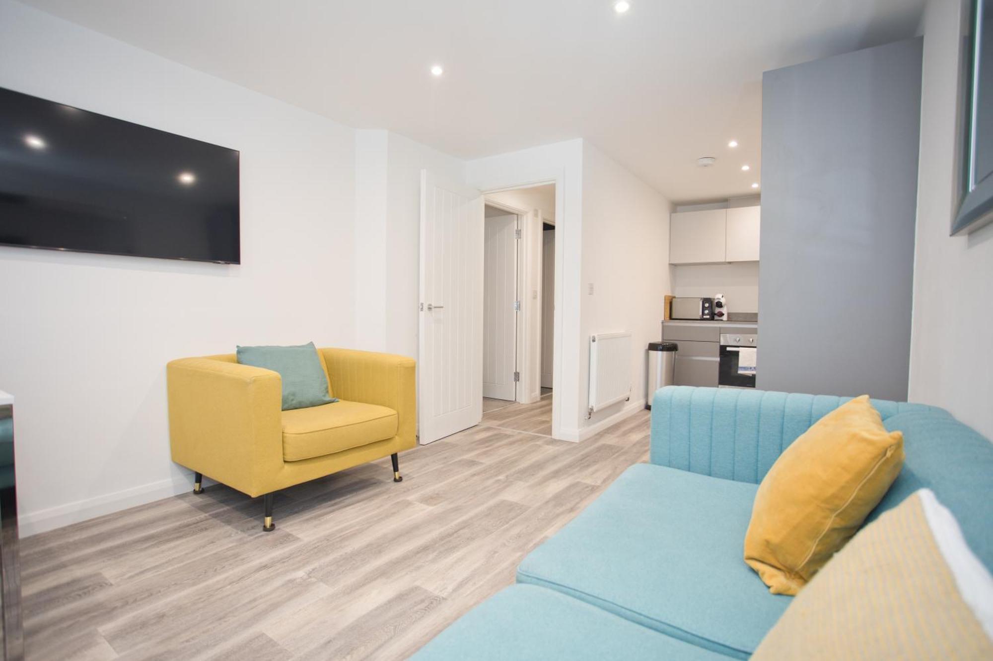 Sea Air - 2 Bedrooms - Parking - Mins To Beach Bournemouth Bagian luar foto