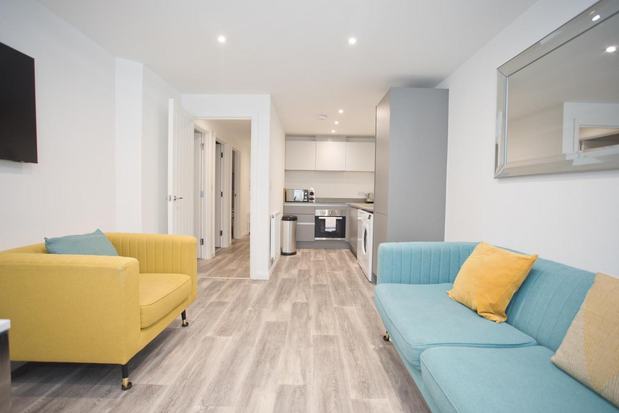 Sea Air - 2 Bedrooms - Parking - Mins To Beach Bournemouth Bagian luar foto