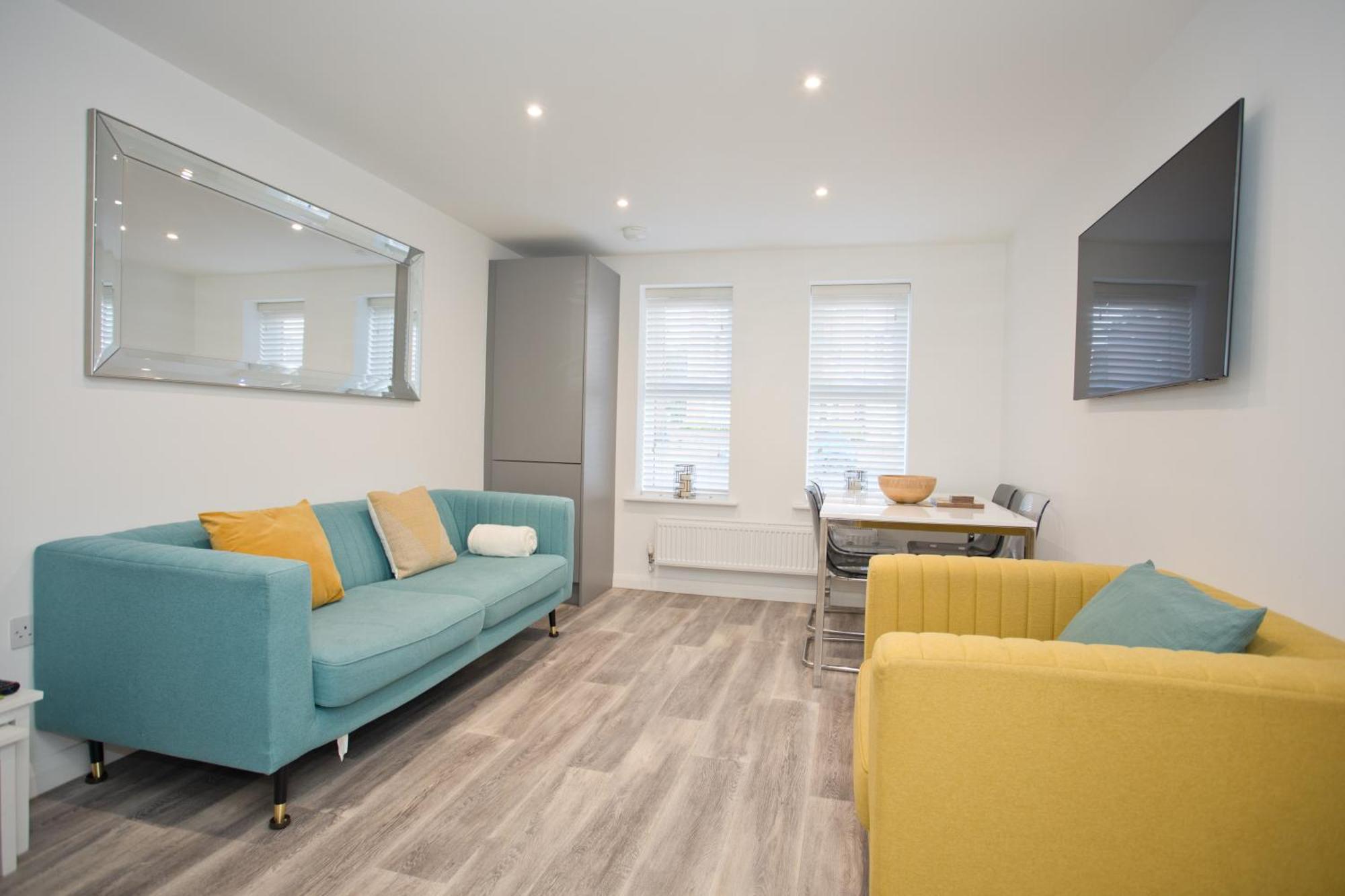 Sea Air - 2 Bedrooms - Parking - Mins To Beach Bournemouth Bagian luar foto