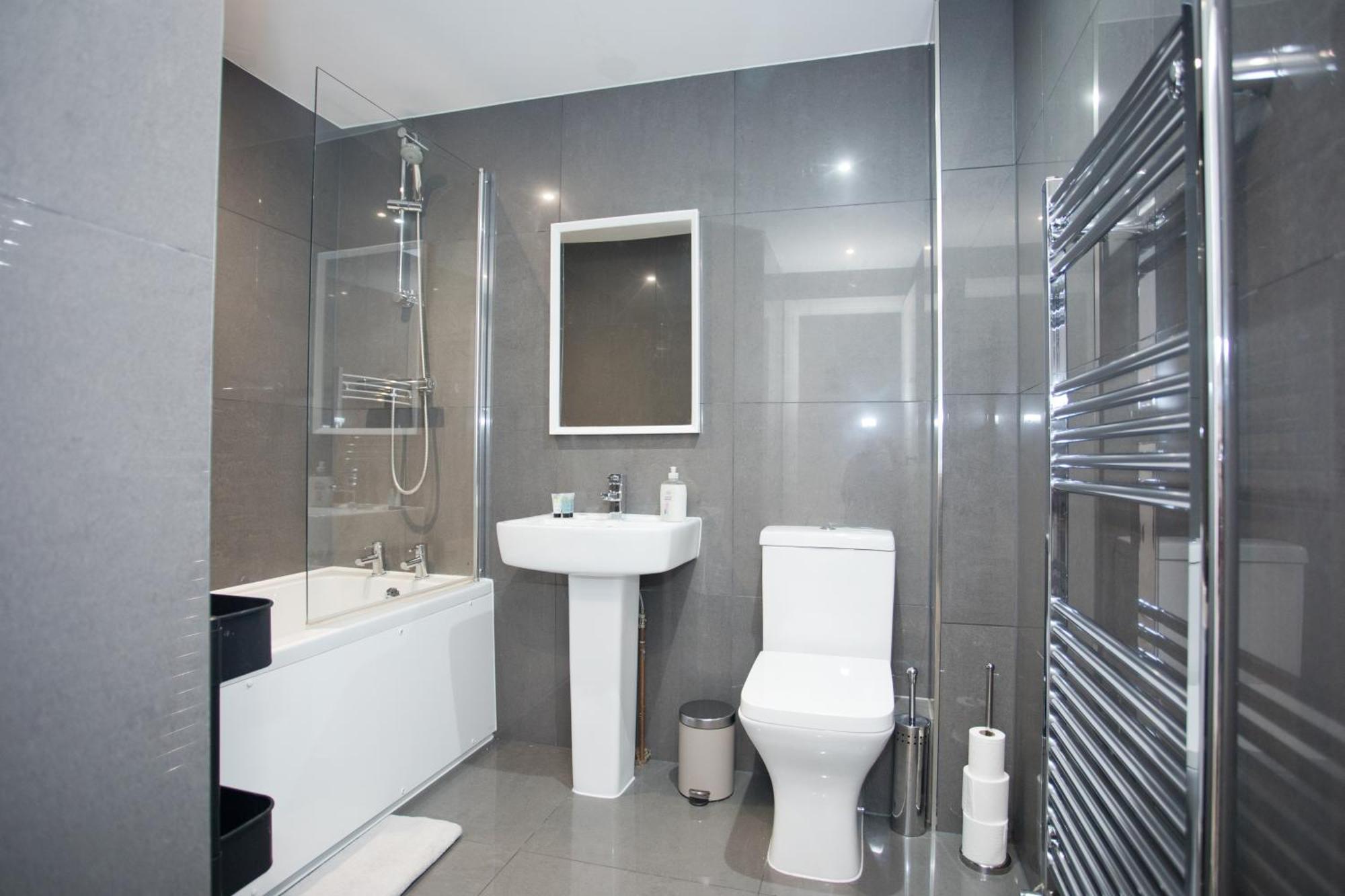 Sea Air - 2 Bedrooms - Parking - Mins To Beach Bournemouth Bagian luar foto